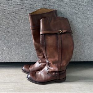 Gucci Leather Riding Boot 38